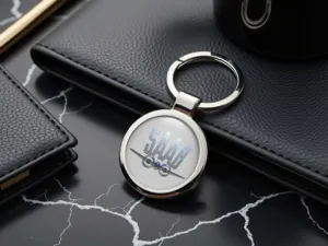 Saab Anello Chiave Personalizzato Metallo Logo Premium